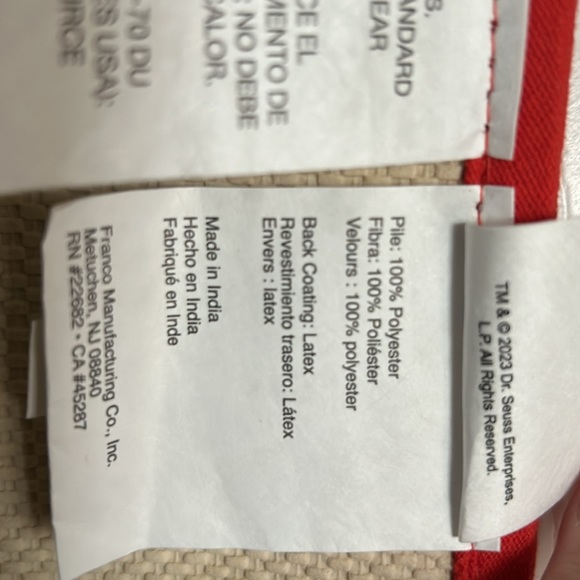 Grinch bath set - Picture 4 of 6